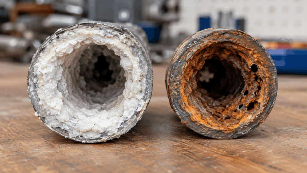 Hard Water Scale vs Pipe Corrosion: What Is the Difference?